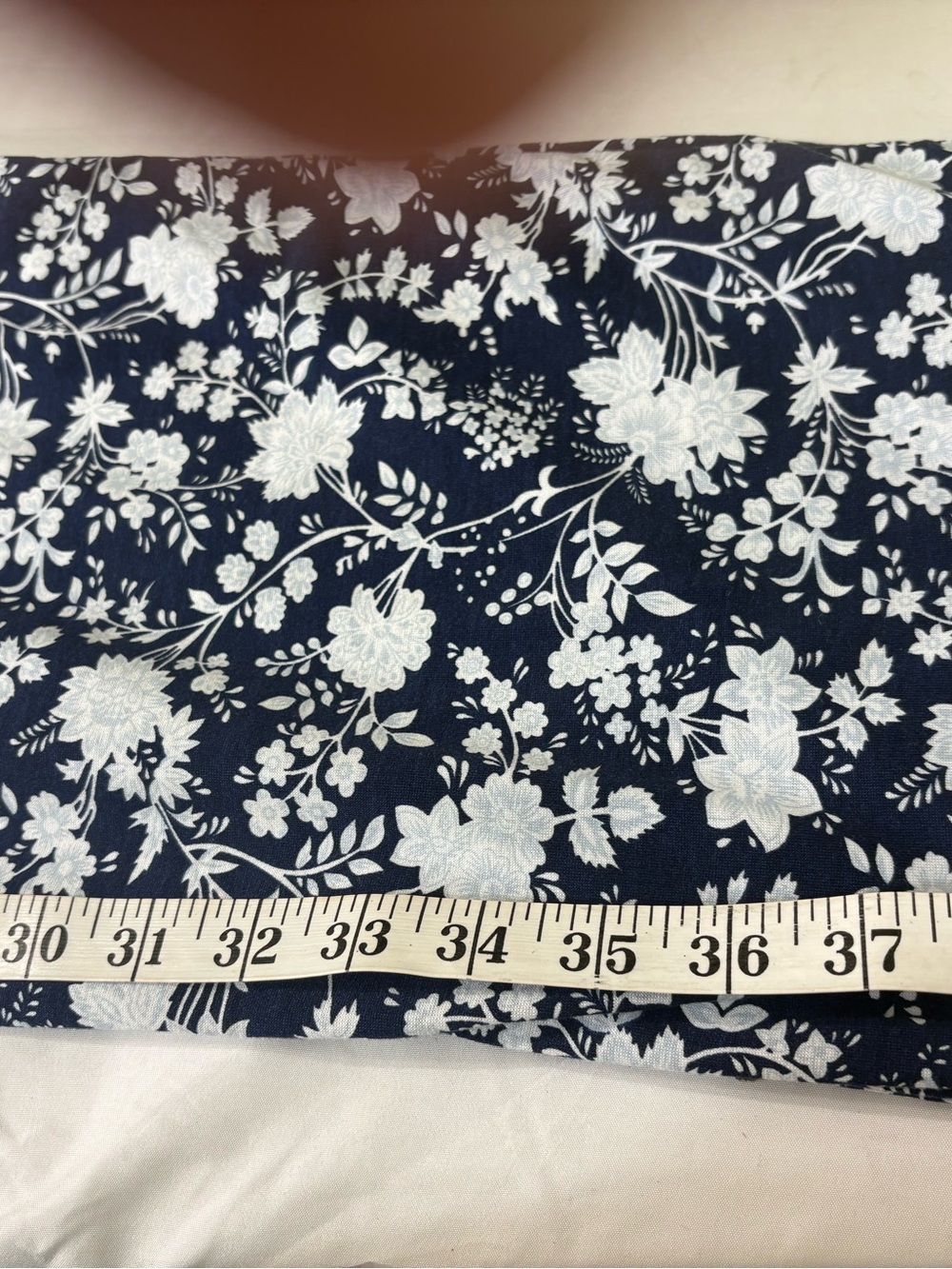Lands' End Pajama Pants Size XL Navy White Floral Drawstring Lounge Pants - Picture 8 of 9